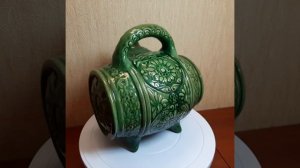 Графин. Бочонок.Васильковский майоликовый з-д. 1955-1963 года