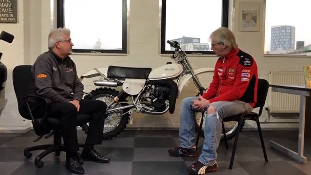 Ossa MX GP2 interview with vintage dirt bike fan Jeff Newton смотреть онлайн