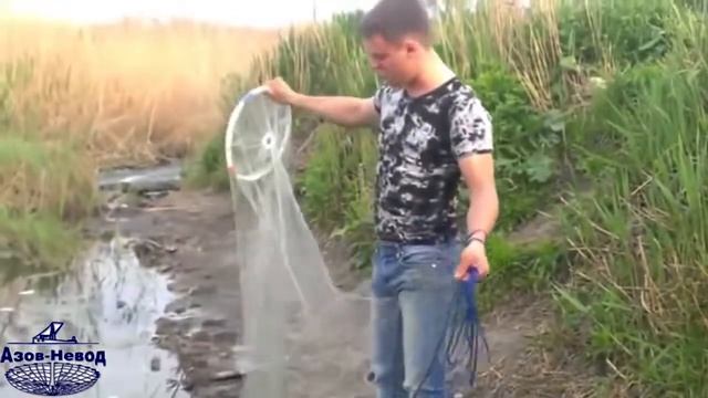 ЗАБРОС ПАРАШЮТА АМЕРИКАНСКОГО ТИПА С КОЛЬЦОМ
