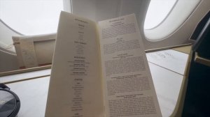 ETIHAD AIRWAYS BUSINESS CLASS A350 1000 Paris to Abu Dhabi EY32