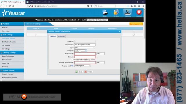 How To Quickly Configure the Yeastar TA400 Analog FXS Gateway смотреть онлайн