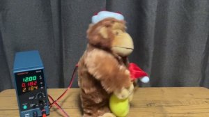 If High Voltage is Applied to the "Monkey Santa's Toy"