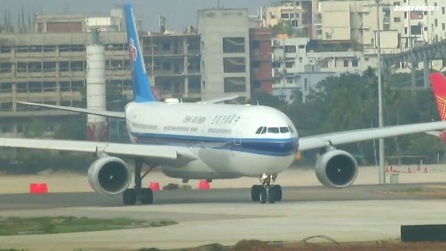 Airbus A330-300 China Southern Airlines || Takeoff смотреть онлайн