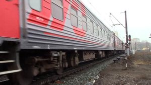 Электровоз ЧС2К-812 с поездом №254 Москва — Саранск