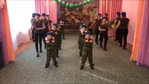 Хореографическая композиция _Солдатская романтика_(проект ребенок-педагог)