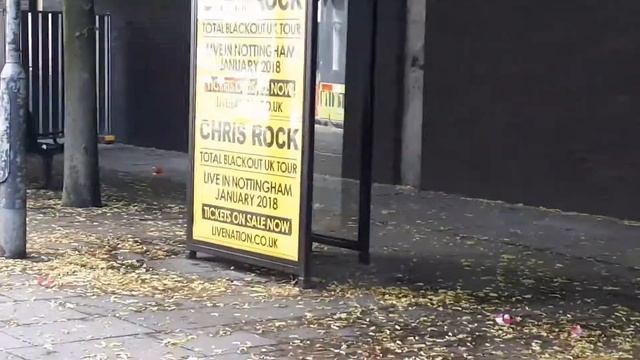 More black & yellow - Chris Rock 'Blackout' Tour poster - Predictive Programming?
