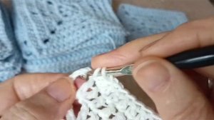 Вяжем крючком. Детский плед.