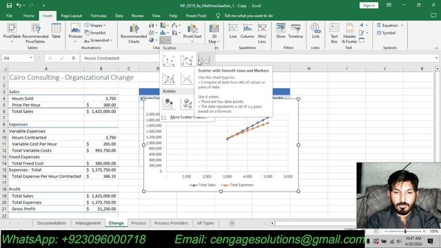 Excel Module 8 SAM Project A Cairo Consulting | Excel Module 8 SAM Project 1a