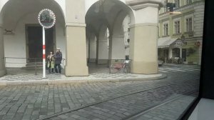 Трамвай Прага- Линия 12| Praha Tram- Line 12 Sídliště Barrandov-Vystavište Holešovice with Skoda 15