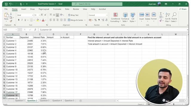MS Excel Operations| Arithmetic Operators, Sorting and Filtering Data| 3 | Business Analytics Cours