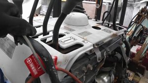 古いジャンクのミニミニユンボをレストア　その５　まったく動かなくなってしまいました　KOBELCO SS1/2  (Restore the old junk mini yumbo part5)