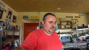 ГАЛТОВКА КЛИНКА - STONEWASH KNIFE