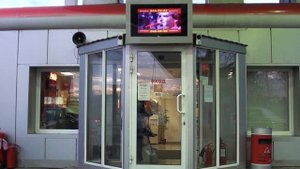 Видео реклама на АЗС