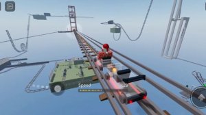 поездка на тележке вокруг ничего Roblox