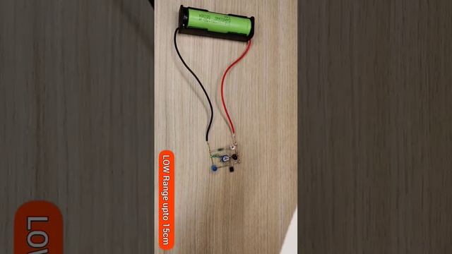 DIY long-range proximity sensor / obstacle detector #circuit #electronics #projects