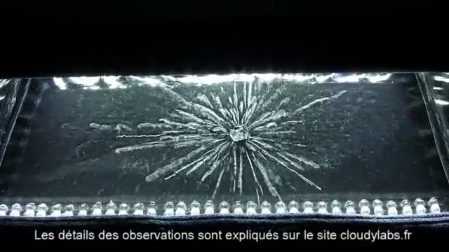 Распад урана-238 в камере Вильсона смотреть онлайн