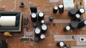 Repair of Panasonic DMR E85H--Replacement of C1260 and C1261