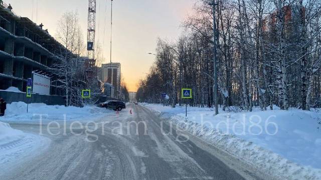 За сутки в Югре сбили двоих несовершеннолетних пешеходов