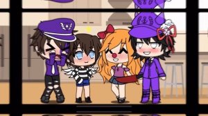 One kiss meme || not og || Ennard/Noah x Michael + William x Mrs. Afton