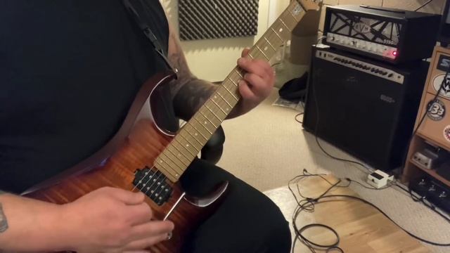 EVH 5150 iii 50 watt Sterling JP150 two notes captor dimarzio illuminator смотреть онлайн