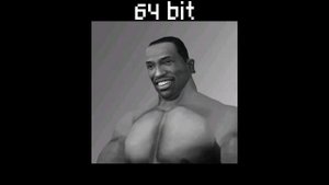 Gigachad 4 bit 16 bit 28 bit 64 bi 128 bit 6900 bit