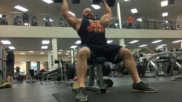 105 DB shoulder press смотреть онлайн
