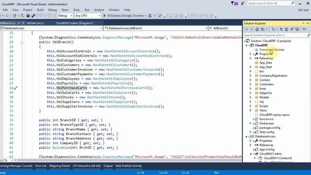 Business ERP Part 26 Entity DataModel Changes Issue Fix  ASP NET MVC