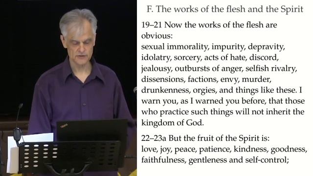 What does it mean to walk in the Spirit? (Gal 5:13-6:2) смотреть онлайн