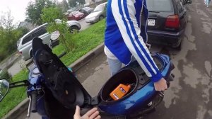Сельский Stunt/Aprilia сломалась/Slider вывозит!