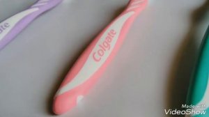 Photo Series - 1. Colgate sensitive ultra soft toothbrush.