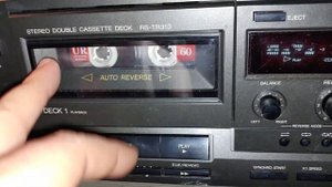 Technics RS-TR313 - vintage double auto reverse cassette deck w Dolby B-C HxPro
