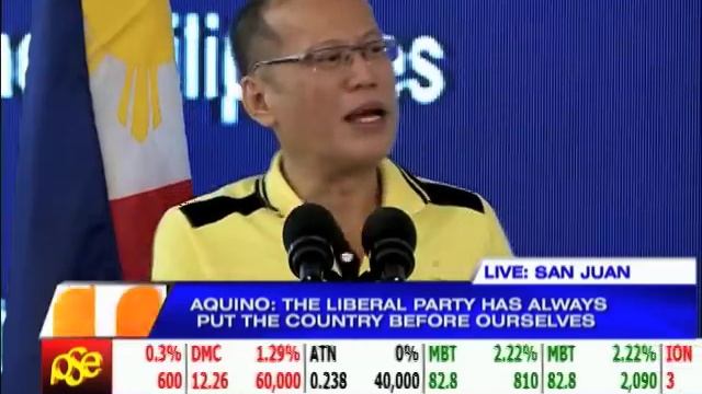WATCH: PNoy anoints Mar-Leni tandem of LP смотреть онлайн