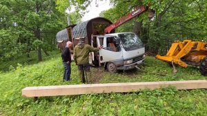 Исполнил свою мечту/ Деревенские будни на Ранчо на Урале/ Приобрели Баню бочку