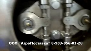 Пресс гранулятор KMPM-320 (44 кВт) для отрубей, комбикорма, сена на выставке