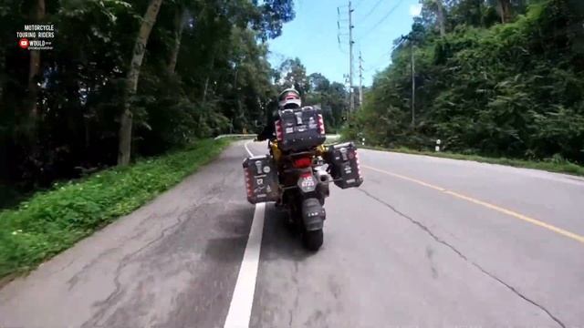 Honda Cbr650F Challenge Thailand Mae Hong Son 1864curves #motovlog #malaysiabiker #shorts #sportbik