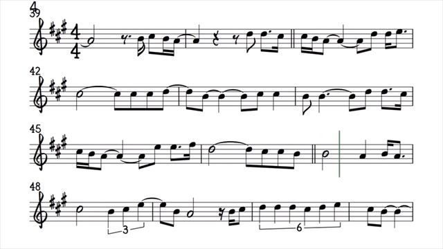 One Moment In Time Alto Sax Orig Sheet Music Backing Track Play Along Partitura_480p_MUX