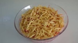 Овощной салат с орехами и майонезом. Маринкины творинки