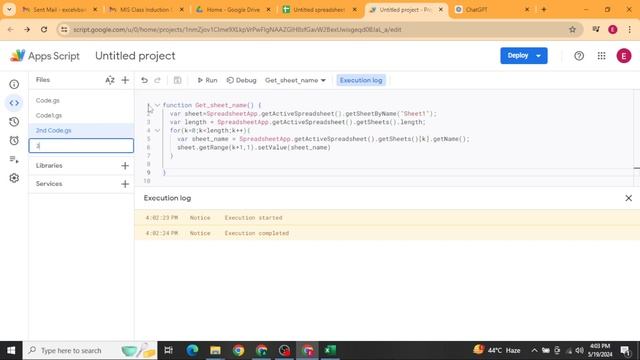 For Loop Amazing Top 4 Questions of App Script. Tutorial - 6. #Excel #VBA #SQL and #App Script