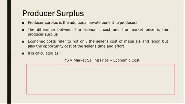 Topic 5 - Consumer Producer and the efficiency of markets смотреть онлайн