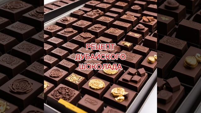 Рецепт Дубайского  шоколада🍫 #shorts#рекомендации