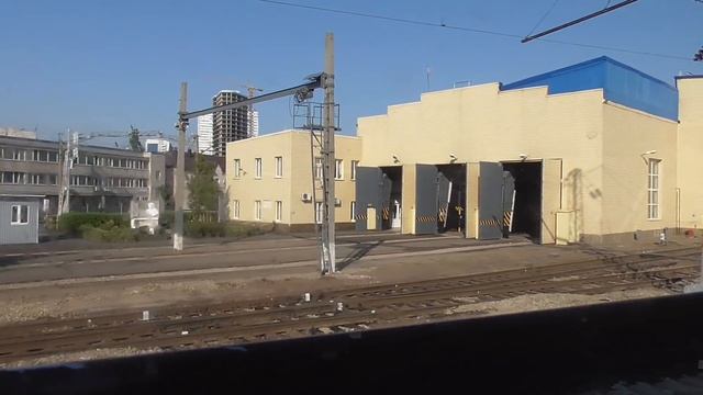 поезд№306 прибытие на Ростов главный