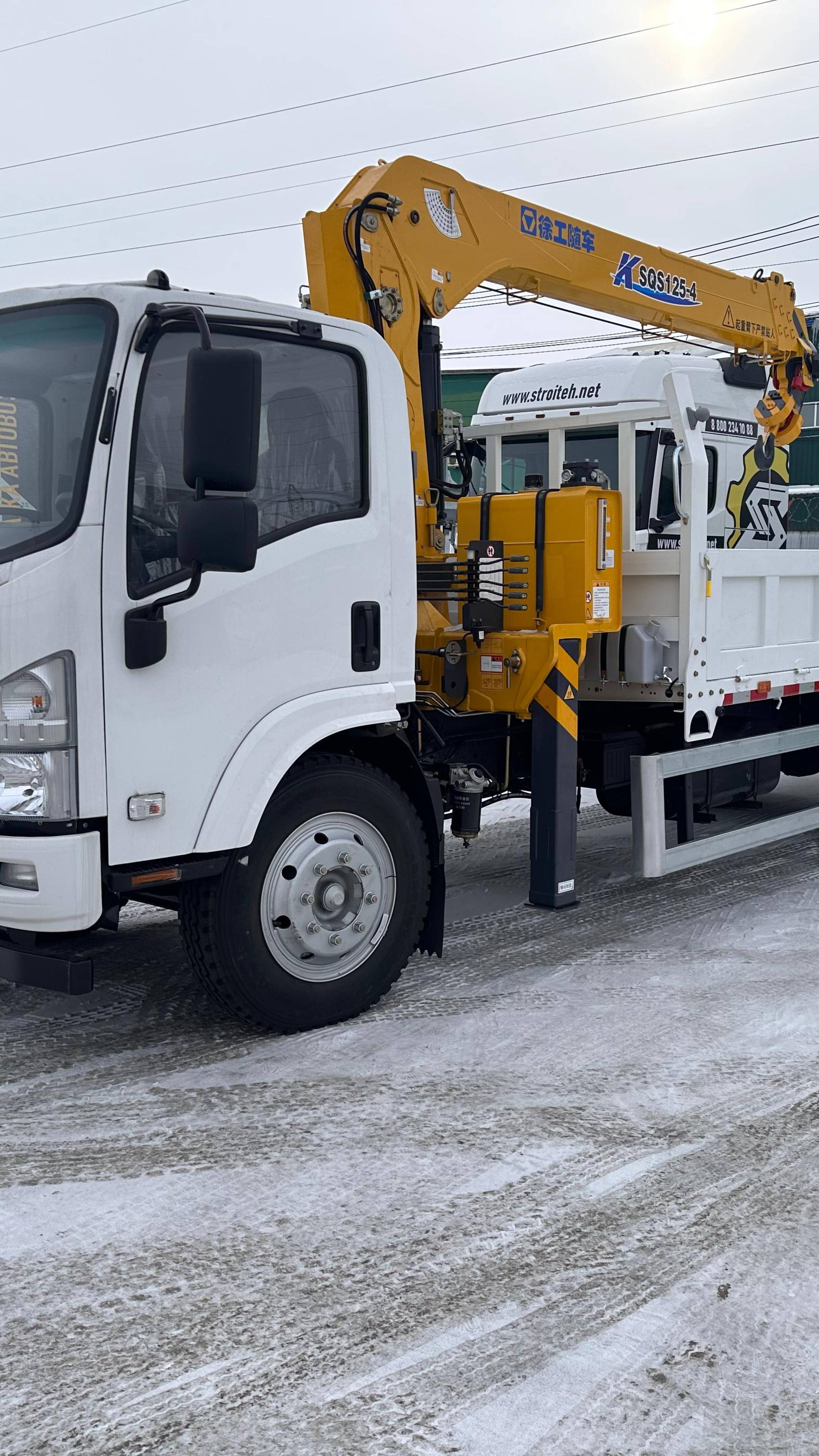 КМУ ISUZU 4х2 Крановая установка XCMG с грузоподъемностью 5 тонн