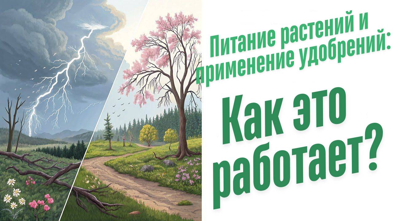 Питание растений и применение удобрений.