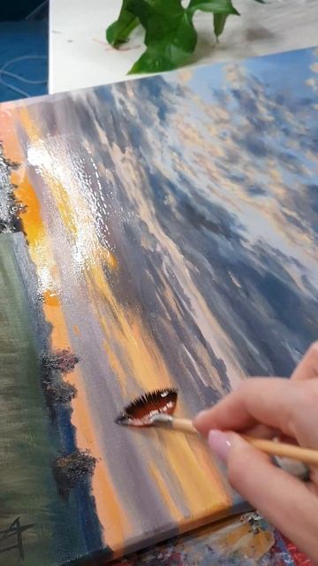 Никогда еще не блестели так картины🔥😳😱💫 смотреть онлайн