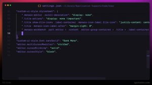 VS Code | Минималистичная настройка 2025 (5/11) - Курсор
