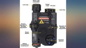 ActionUnion Airsoft PEQ 15 IR Laser PEQ Box White Flashlight + Red Laser Sight with review