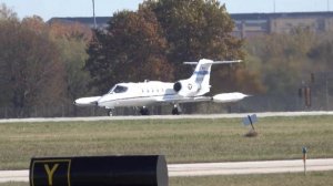 USAF C-21 Takeoff Learjet 35 Business Jet