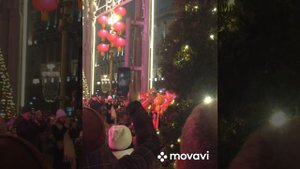 Китайский Новый год в Москве. Тверская площадь  . 28.01.2025 г.