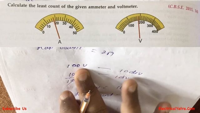Lecture 27.Least Count,Zero Error of Ammeter and Voltmeter/Based CBSE Board numericals for Class 10