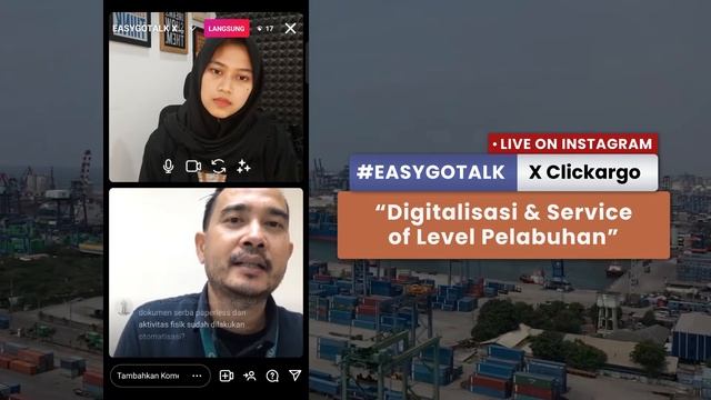 EasyGo Talk x Clickargo with Pak Benny Syamrizal смотреть онлайн